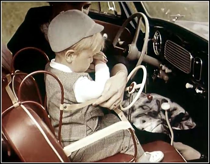 bilbarnstol från 1957