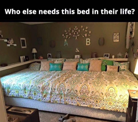 extra bred säng familj